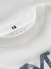 Tommy Hilfiger Natural Crest Relaxed Oversized T-Shirt - Image 6 of 7