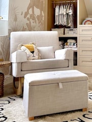 Gaia Baby Oatmeal Dove Serena Rocking Nursing Chair - Image 1 of 6