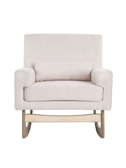 Gaia Baby Oatmeal Dove Serena Rocking Nursing Chair - Image 4 of 6