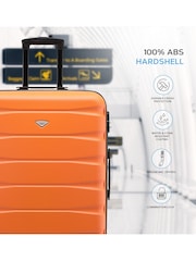 Set Of 2 Large Check-In & Small Carry-On Hardcase Travel Suitcase - Image 3 of 7