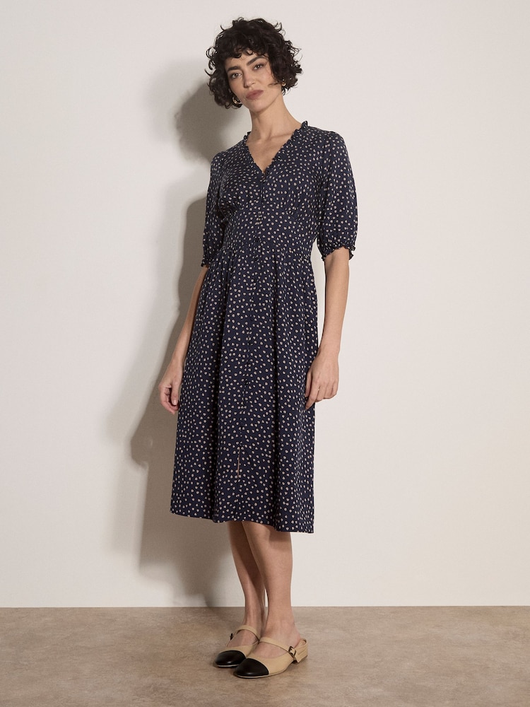 apricot blue dress Buy Polka Dot Ruffle Midi from Next Jordan Fever Women's Knit Sweater 95% Viscose Shirt Size:19 3XLarge 36-37 Sleeve Aurelia Sculpt Ribbed