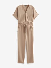 French Connection Brown Zip Jumpsuit - Image 4 of 5