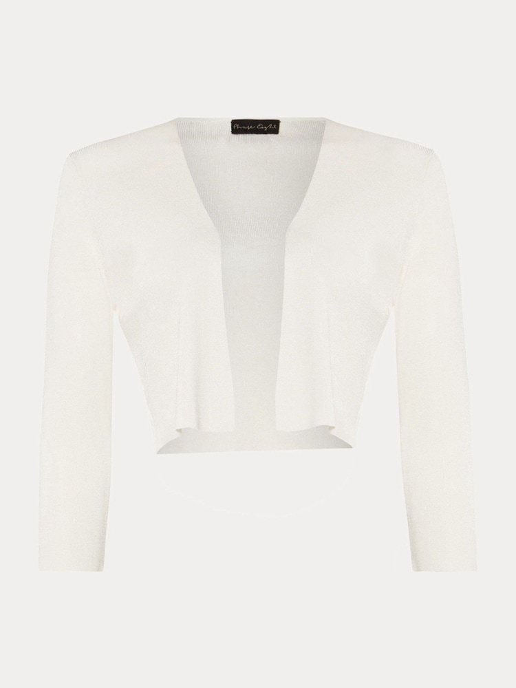 Phase Eight Cream Salma Lightweight Knitted Jacket - Image 6 of 6