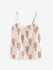 Cream Floral Cami Short Set - Image 7 of 9