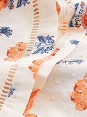 Cream Floral Cami Short Set - Image 9 of 9