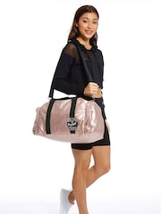 Pineapple Rose Gold Pink Mini Holdall Dance Kit Bag - Image 4 of 7