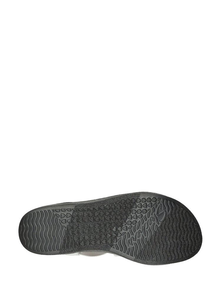 Skechers White Rumble on Glammed up Sandals - Image 5 of 5