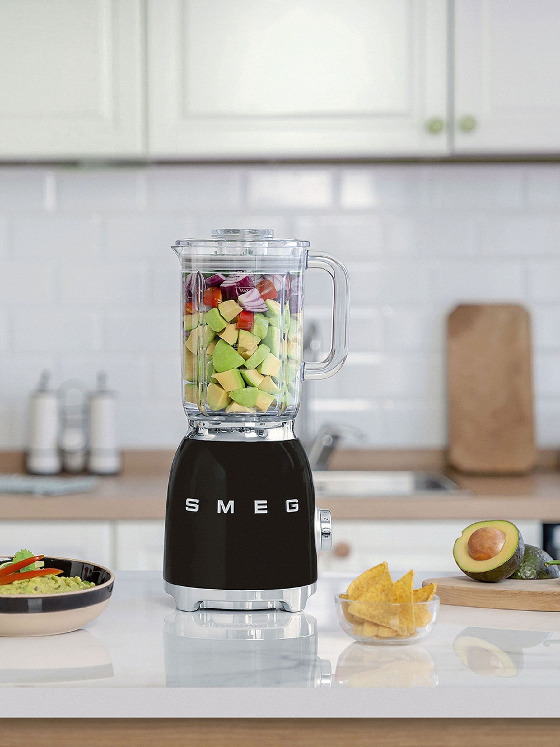 Smeg Unisex Black Jug Blender- Retro, 4 Speeds, 1.5L, 800W, Red, Blf03rduk In - Image 15