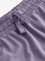 Lilac Purple 100% Cotton Lightweight Shorts - Image 11 of 11