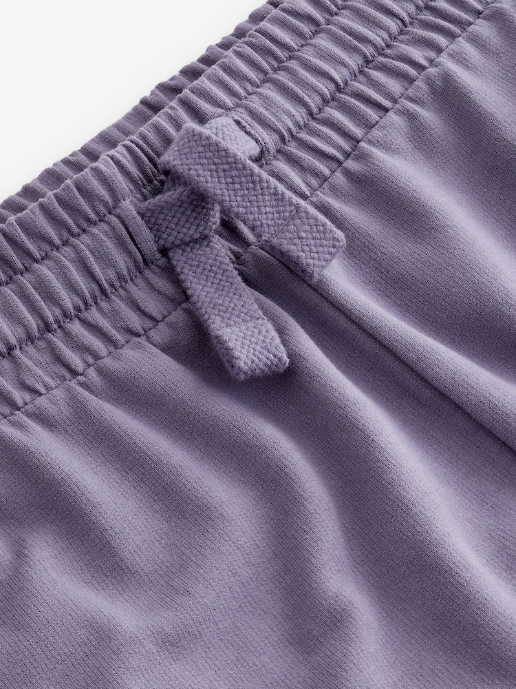 Lilac Purple 100% Cotton Lightweight Shorts - Image 11 of 11