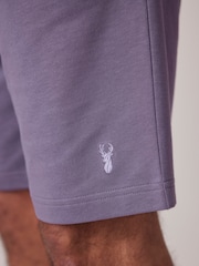 Lilac Purple 100% Cotton Lightweight Shorts - Image 5 of 11