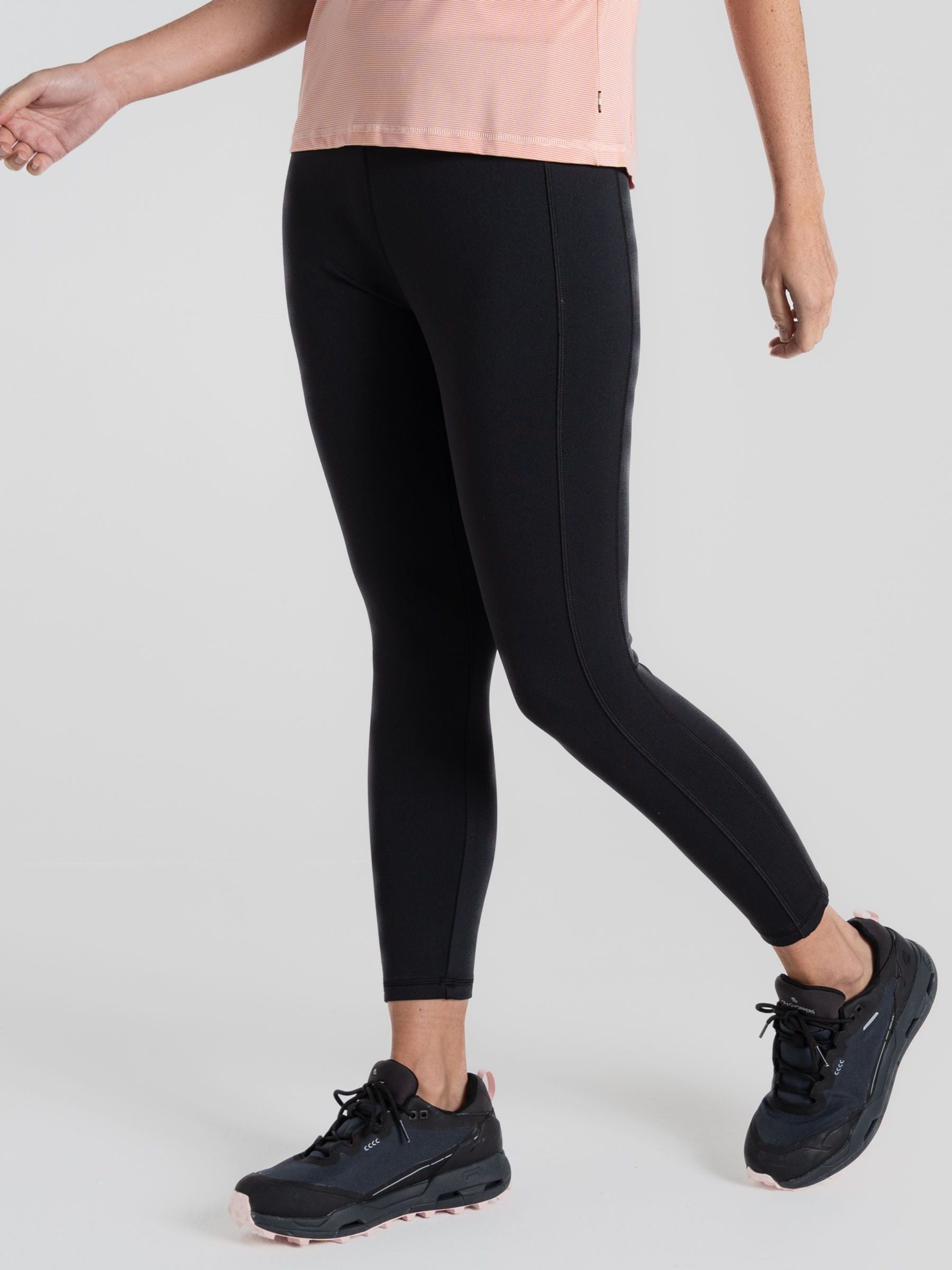Craghoppers Women's Dofe Alex 7/8 High-Waisted Compression-Fit Leggings Black - Image 5