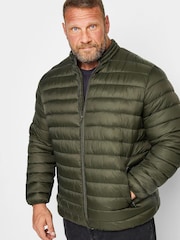 BadRhino Big & Tall Green Padded Collar Coat - Image 2 of 4