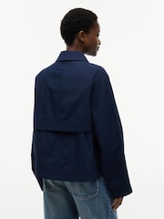 Tommy Hilfiger Blue Water Repellent Short Jacket - Image 3 of 5
