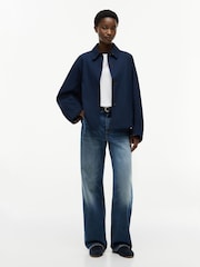Tommy Hilfiger Blue Water Repellent Short Jacket - Image 4 of 5