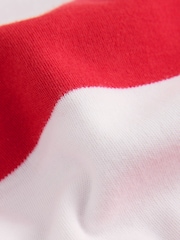 Red Stripe Crew Neck Long Sleeve Top - Image 2 of 3