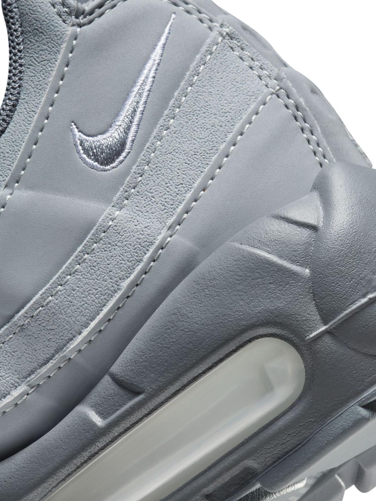 Nike Gun Metal Air Max 95 Trainers - Image 5 of 10