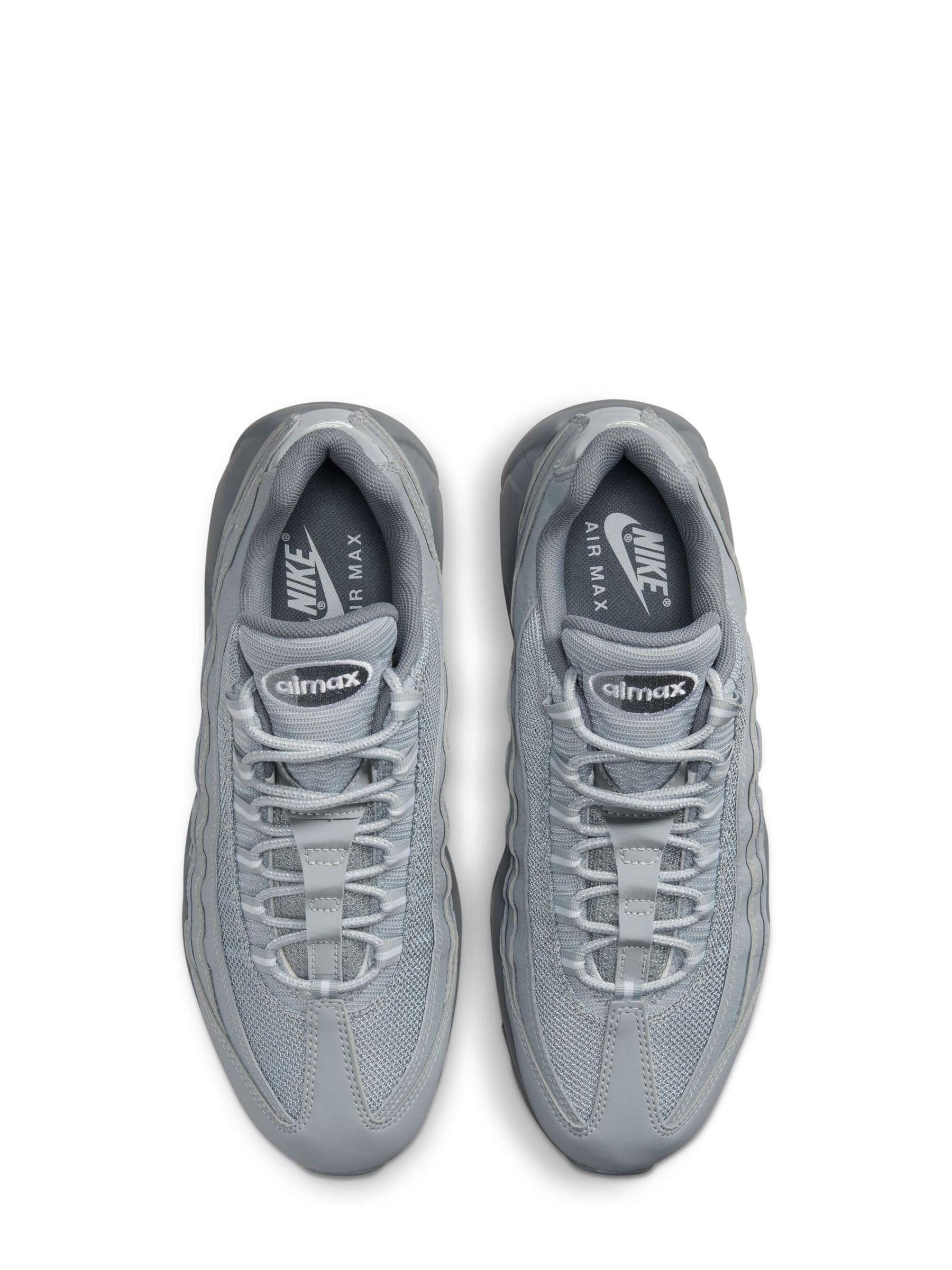 Nike air max 95 trainers in silver and beige 2025