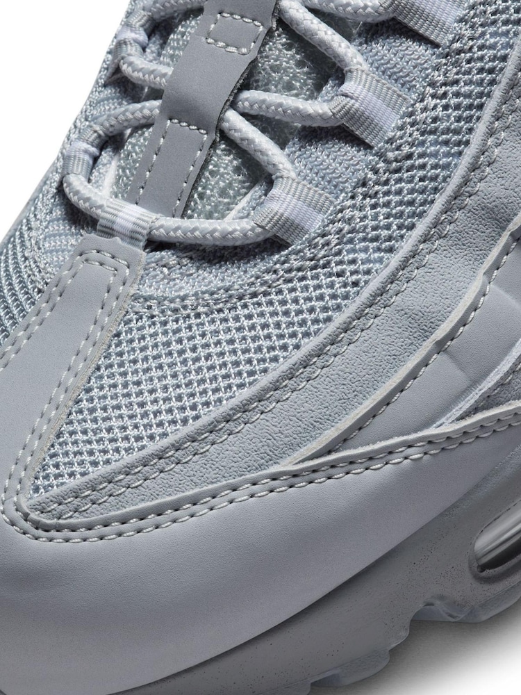 Nike Gun Metal Air Max 95 Trainers - Image 8 of 10