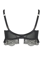 Pour Moi Black India Padded Demi Bra - Image 4 of 4