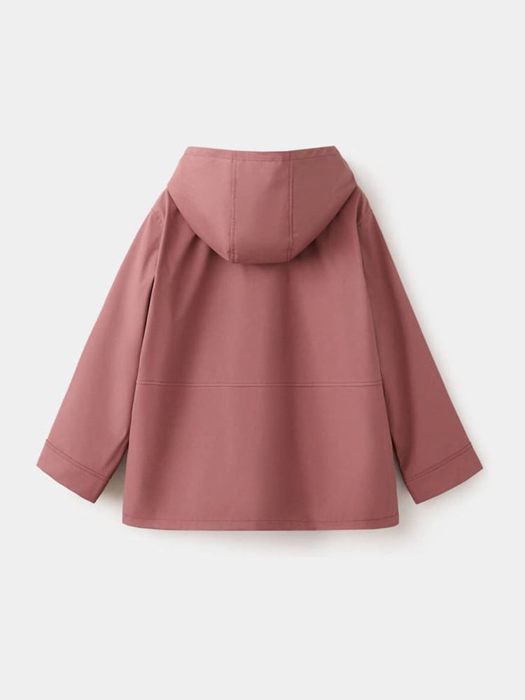 Mango Pink Raincoat - Image 2 of 4 Mango Pink Raincoat - Image 2 of 4