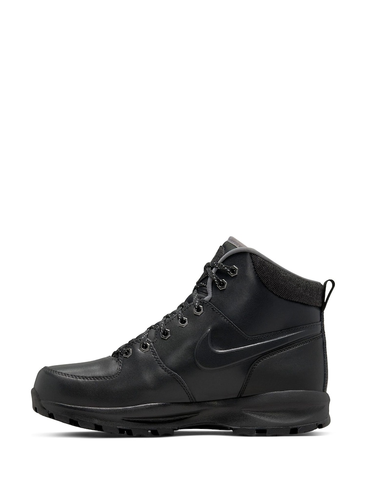 Nike Black Manoa Leather Boots - Image 3 of 9