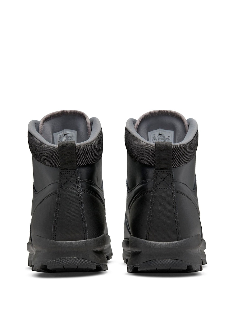 Nike Black Manoa Leather Boots - Image 5 of 9