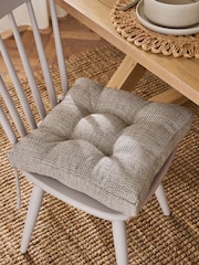 Mid Natural Chunky Weave Seat Pad - Image 1 of 3