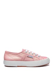 Sebago Pink Lamew Trainers - Image 1 of 2