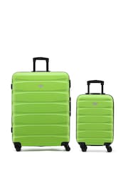 Set Of 2 Large Check-In & Small Carry-On Hardcase Travel Suitcase - Image 1 of 7
