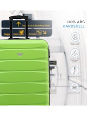 Set Of 2 Large Check-In & Small Carry-On Hardcase Travel Suitcase - Image 3 of 7