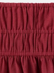 Mango Red Embroidered Star Co Ord Ra Ra Skirt - Image 4 of 4