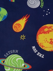 Catherine Lansfield Blue Lost In Space Reversible Duvet Cover Set - Image 4 of 4