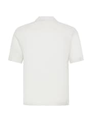Casual Friday White Camp Collar Sauby Linen Shirt - Image 5 of 5