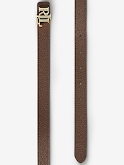 Lauren Ralph Lauren® Reversible Monogram Belt - Image 8 of 8