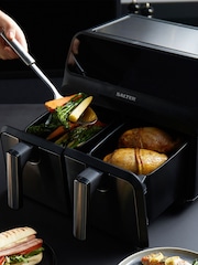 Salter Silver Dual Digital Air Fryer 7.6 Litre 1700 W - Image 4 of 4