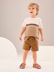 Tan Brown Chinos Shorts (3mths-7yrs) - Image 2 of 7