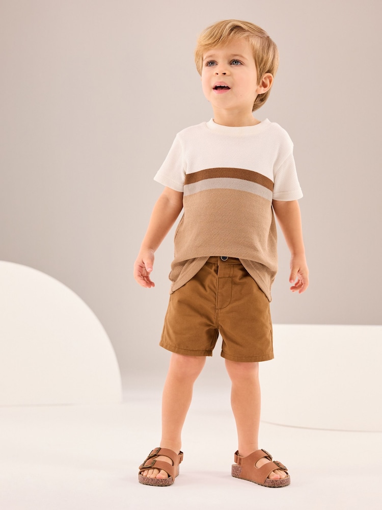Tan Brown Chinos Shorts (3mths-7yrs) - Image 2 of 7