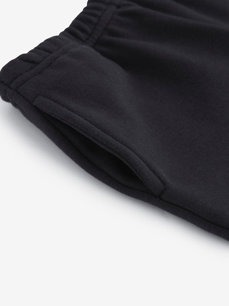 Black Cosy Fleece Lined Wide Trousers (3mths-7yrs) - Image 4 of 4