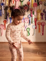 Floral rose - Cath Kidston Long Sleeve Ribbed T-Shirts 3 Pack (3mths-7yrs) - Image 4 de 15