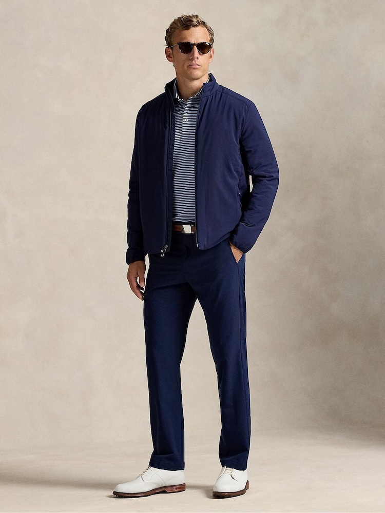 Ralph Lauren Blue Woven Trousers - Image 4 of 4