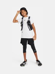 Nike Black Pro Dri-FIT 3/4-Length Leggings - Image 6 of 9