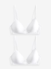 White Trainer Bras 2 Pack - Image 1 of 5