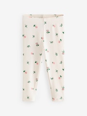 Pink geblümt - Cath Kidston – gerippte Leggings im 3er-Pack (3M.–7J.) - Image 8 of 8