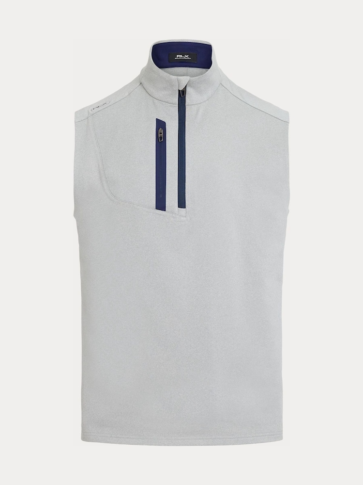 Ralph Lauren Grey RLX Luxe Performance Gilet - Image 5 of 5