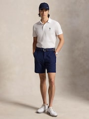 Ralph Lauren White RLX Tour Pique Polo Shirts - Image 2 of 5