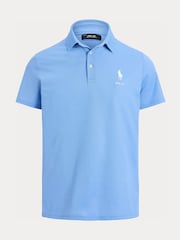 Ralph Lauren Blue Tour Pique Polo Shirt - Image 5 of 5