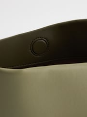 Khaki Green Asymmetric Cross-Body Bag - Image 12 of 12