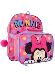 Character Pink Minnie Mouse Backpack and Lunch Bag Set - Image 1 of 4