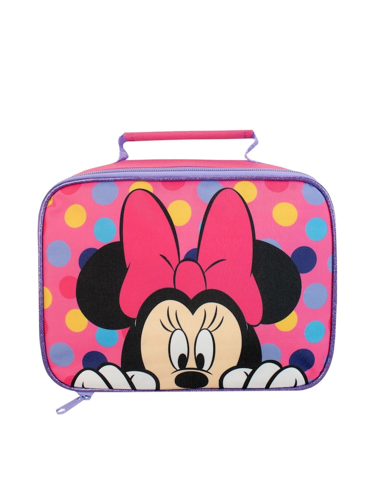 Character Pink Minnie Mouse Backpack and Lunch Bag Set - Image 4 of 4